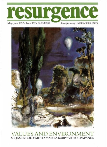 Resurgence & Ecologist – Resurgence, 152 – May-June 1992 Cover