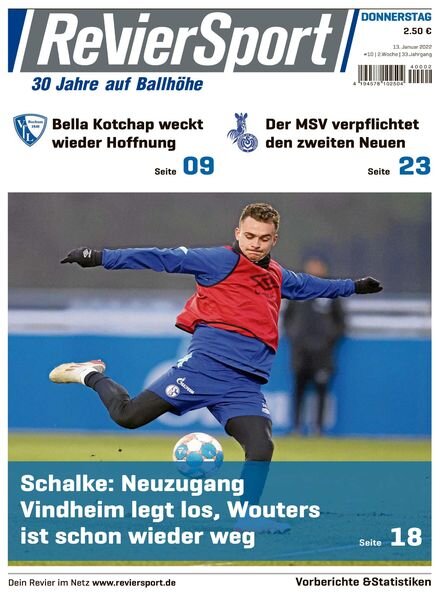 RevierSport – 13 Januar 2022 Cover