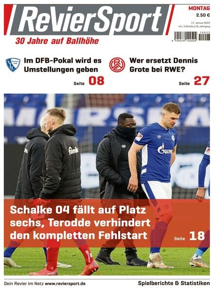 RevierSport – 17 Januar 2022 Cover