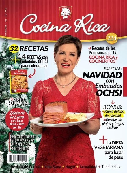 Revista COCINA RICA – 30 noviembre 2021 Cover