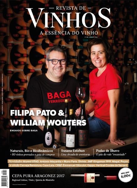 Revista de Vinhos – janeiro 2022 Cover