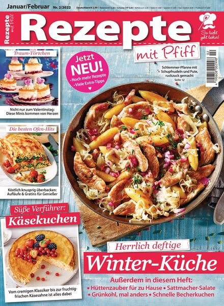 Rezepte mit Pfiff – Januar 2022 Cover