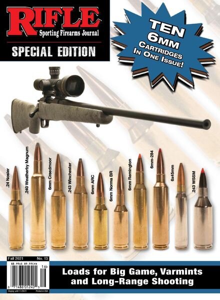 Rifle Magazine – Fall 2021 Cover