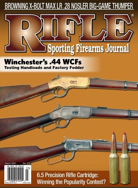 Rifle Magazine – March-April 2021 Cover