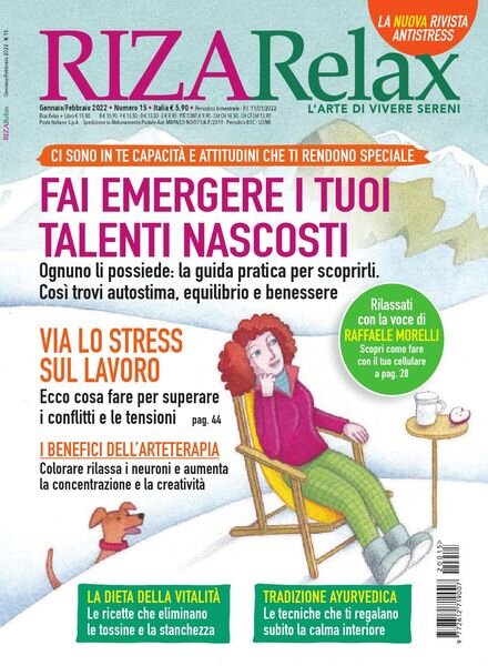 Riza Relax – Gennaio 2022 Cover