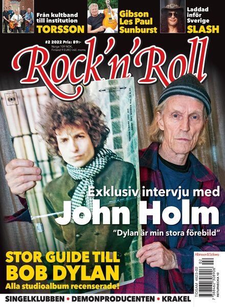 Rock’n’Roll Magazine Sverige – 25 januari 2022 Cover