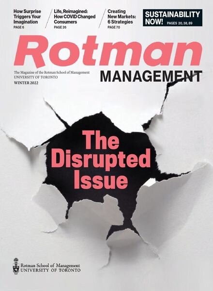 Rotman Management – December 2021 Cover