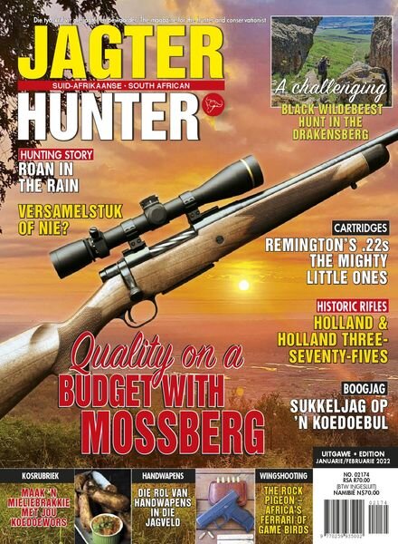 SA Hunter-Jagter – January 2022 Cover