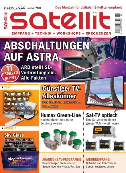 Satellit – Januar 2022 Cover