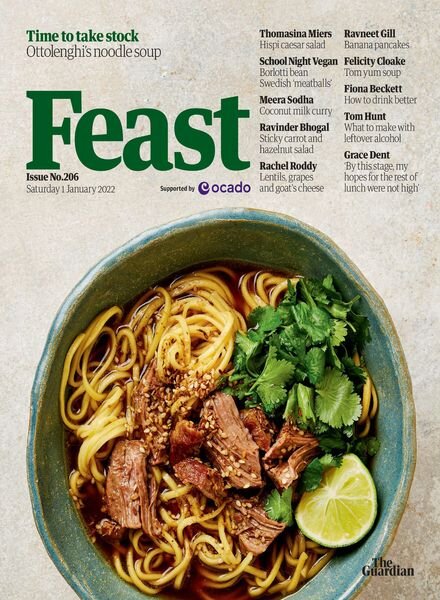 Saturday Guardian – Feast – 01 January 2022 Cover