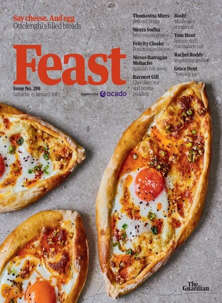 Saturday Guardian – Feast – 15 January 2022 Cover