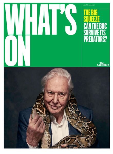Saturday Guardian – What’s On – 22 January 2022 Cover