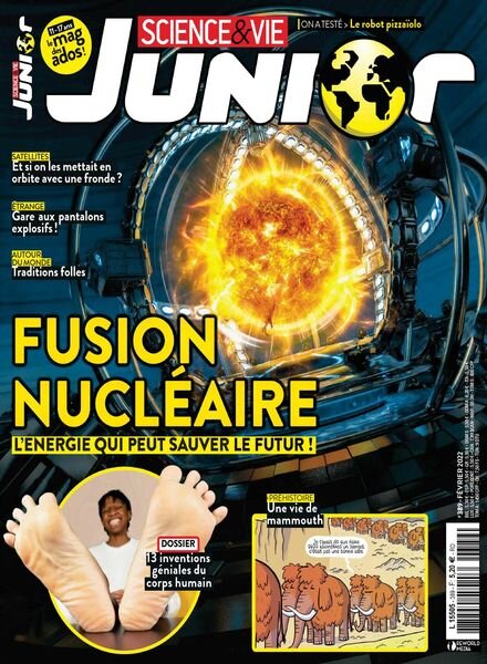 Science & Vie Junior – fevrier 2022 Cover