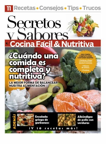 Secretos & Sabores – marzo 2022 Cover