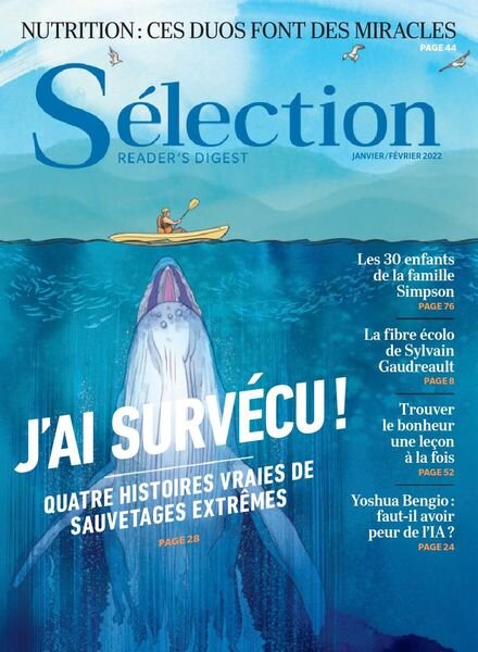 Selection du Reader’s Digest Canada – janvier 2022 Cover
