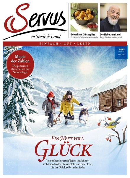 Servus Austria – Januar 2022 Cover