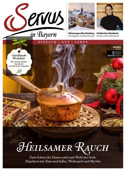 Servus in Bayern – Dezember 2021 Cover