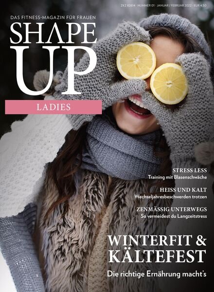shape UP Ladies – Januar 2022 Cover