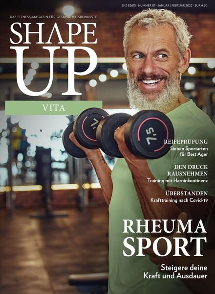 shape UP Vita – Januar 2022 Cover