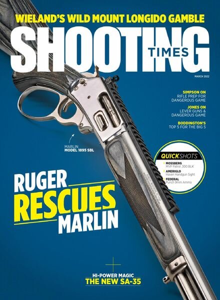Shooting Times – March 2022 Cover
