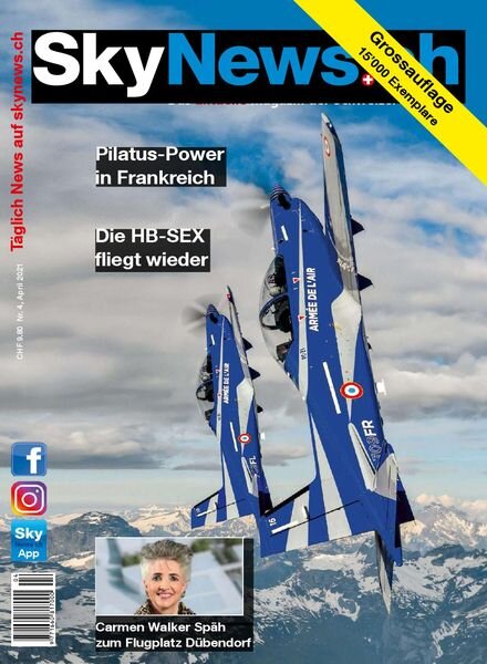 SkyNews.ch – April 2021 Cover