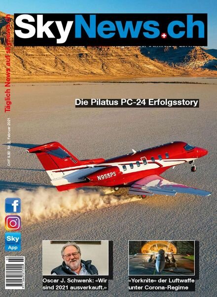 SkyNews.ch – Februar 2021 Cover