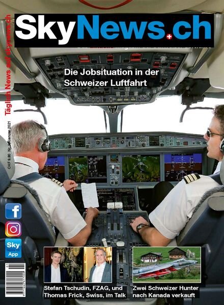 SkyNews.ch – Januar 2021 Cover