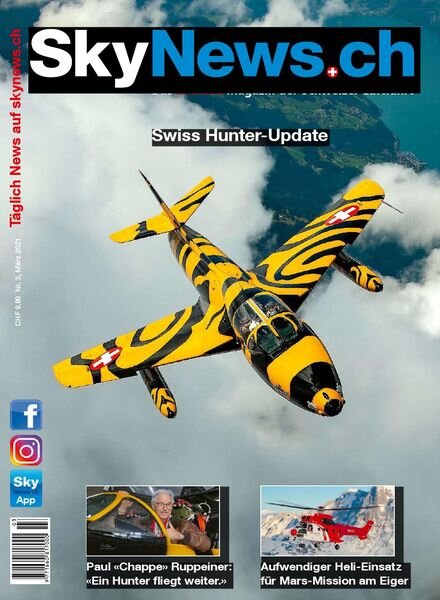 SkyNews.ch – Marz 2021 Cover