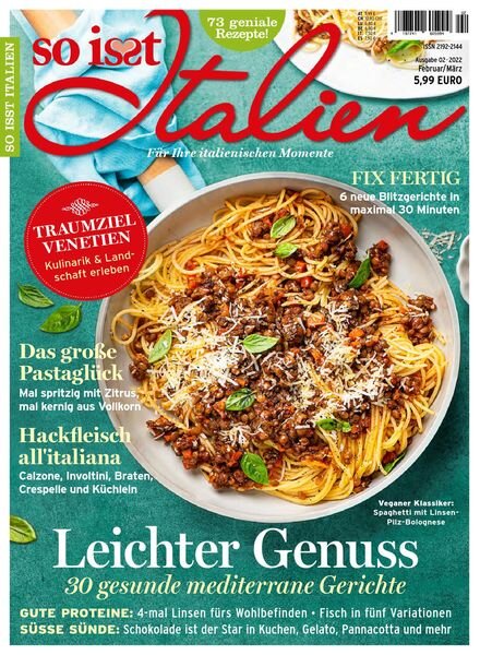 So is(s)t Italien – Februar 2022 Cover