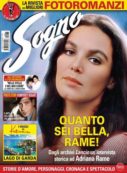 Sogno – 14 gennaio 2022 Cover