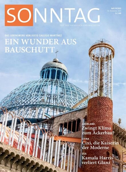 Sonntag – 16 Dezember 2021 Cover