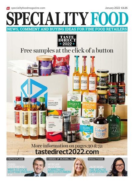 Speciality Food – January 2022 Cover