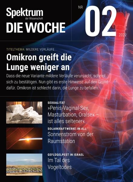 Spektrum – Die Woche – 13 Januar 2022 Cover