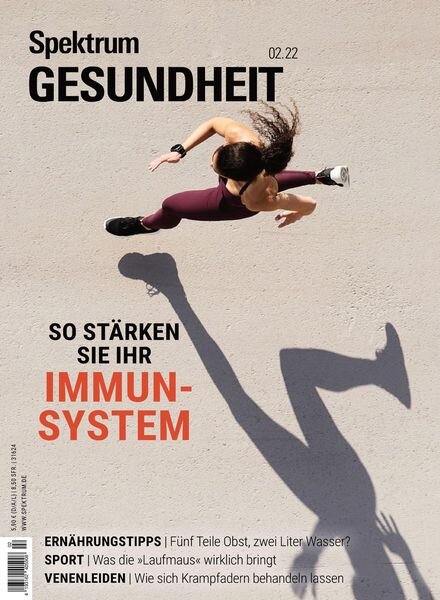 Spektrum Gesundheit – Januar 2022 Cover