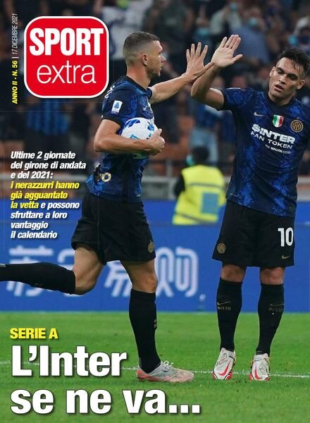 SPORTextra – 17 Dicembre 2021 Cover