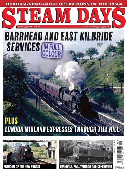Steam Days – February 2022 Cover