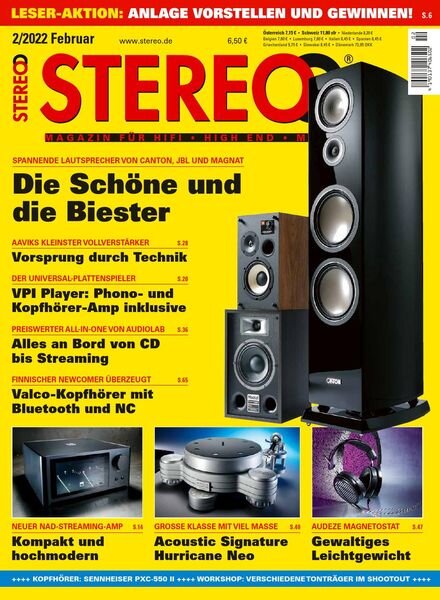 Stereo – Februar 2022 Cover