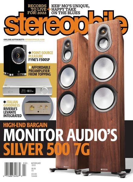 Stereophile – February 2022 Cover