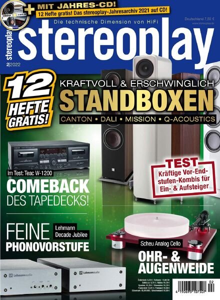 Stereoplay – Februar 2022 Cover