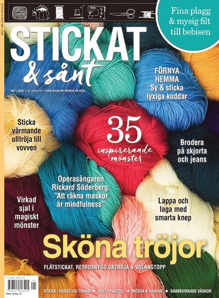 Stickat & Sant – januari 2022 Cover