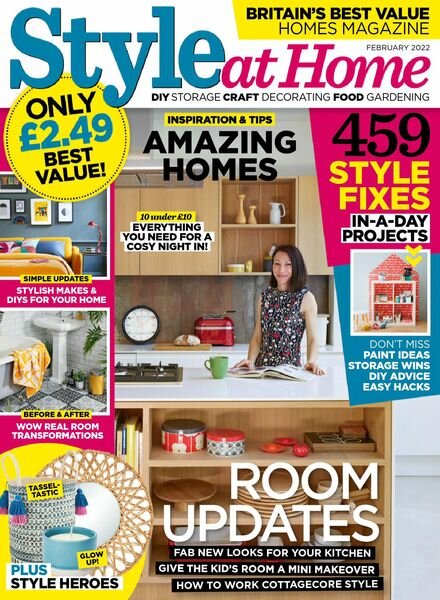 Style at Home UK – February 2022 Cover