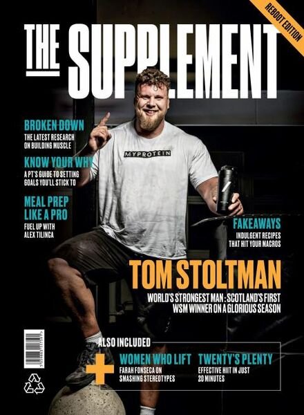 Supplement Myprotein – 25 December 2021 Cover