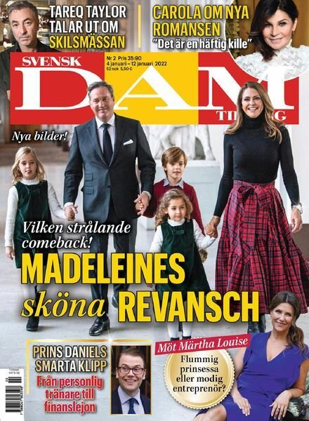 Svensk Damtidning – 04 januari 2022 Cover