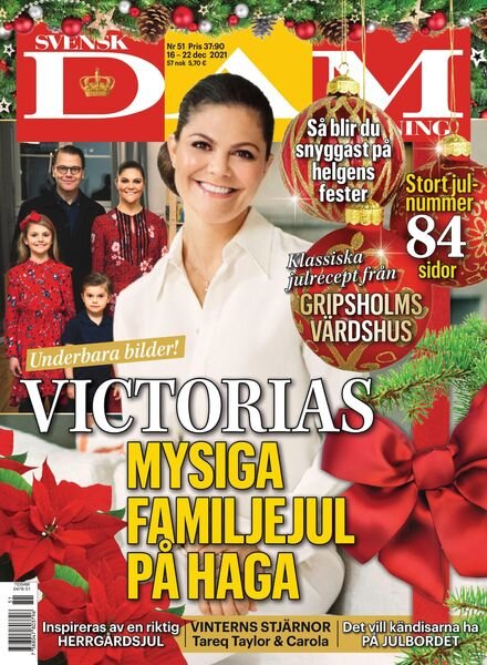 Svensk Damtidning – 16 december 2021 Cover