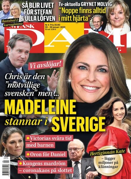 Svensk Damtidning – 19 januari 2022 Cover