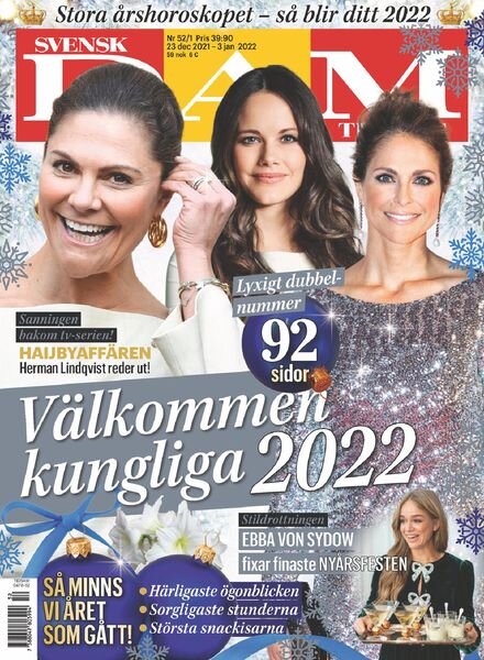 Svensk Damtidning – 23 december 2021 Cover