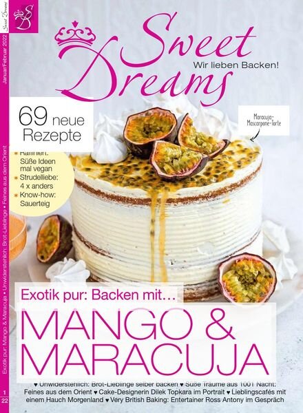 Sweet Dreams – Januar-Februar 2022 Cover