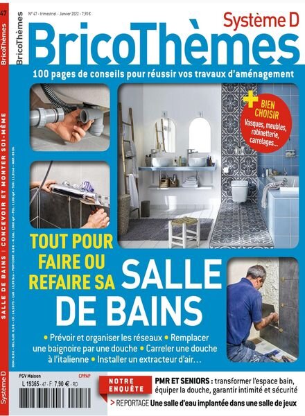 Systeme D Bricothemes – Janvier 2022 Cover