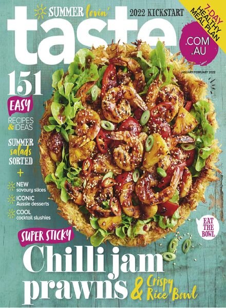 Taste.com.au – January 2022 Cover