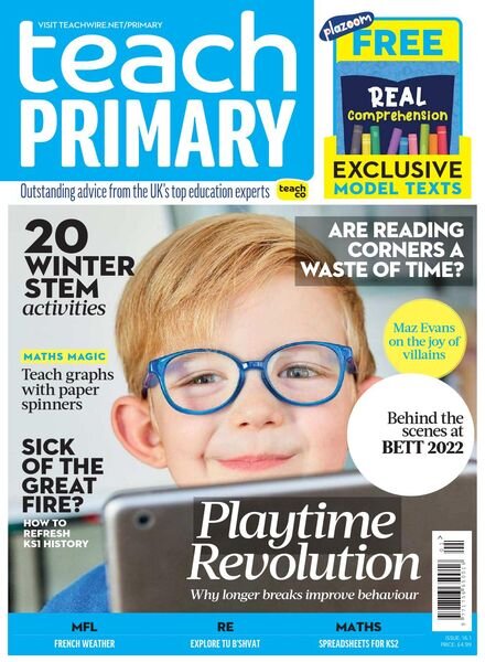 Teach Primary – January-February 2022 Cover